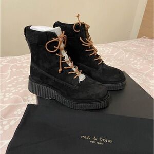 NEW Rag & Bone Combat Boots EU/US 6.5